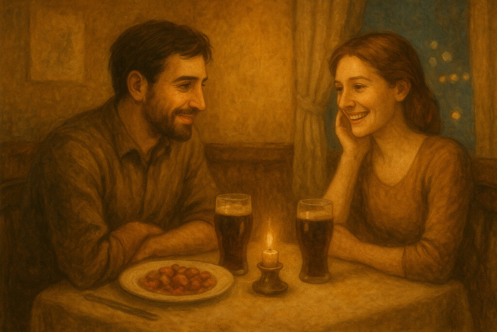 Two New Yorkers, Stavros of Greek origin and his girlfriend Anna of Hungarian origin.